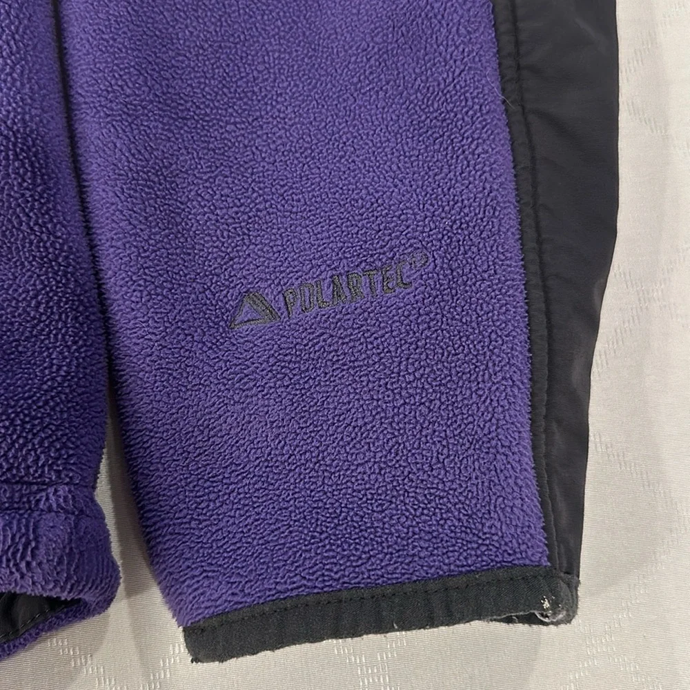 L.L. BEAN Women’s Purple Polartec full Zip Up Fleece Jacket‎ Size Small EUC